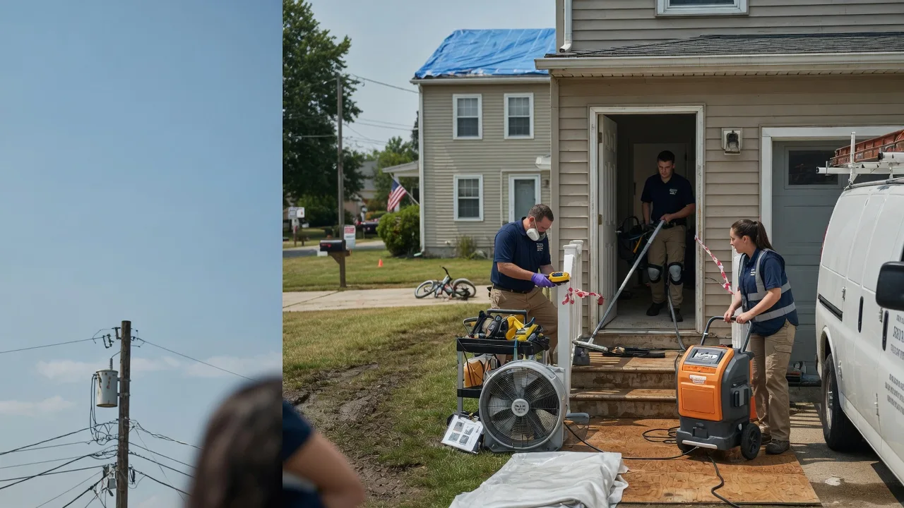 Water Damage Repair in Kopperl, TX near me